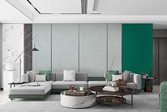 衡水轻奢风格-客厅