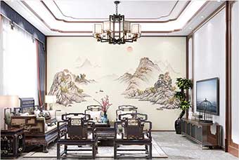 衡水森佰汇航空纤维墙咔（巴山蜀水）